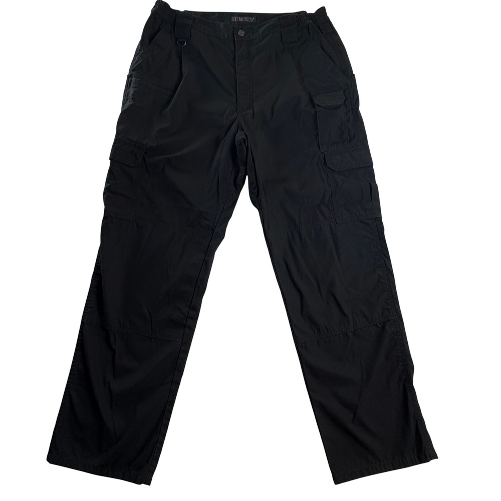 5.11 Tactical Original 74251 Black Cargo Pants Mens 38x32 Cotton Utility